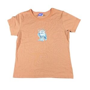 Harry Potter Women's Large T-Shirt Orange Hedwig Owl 2001 Vintage Canada